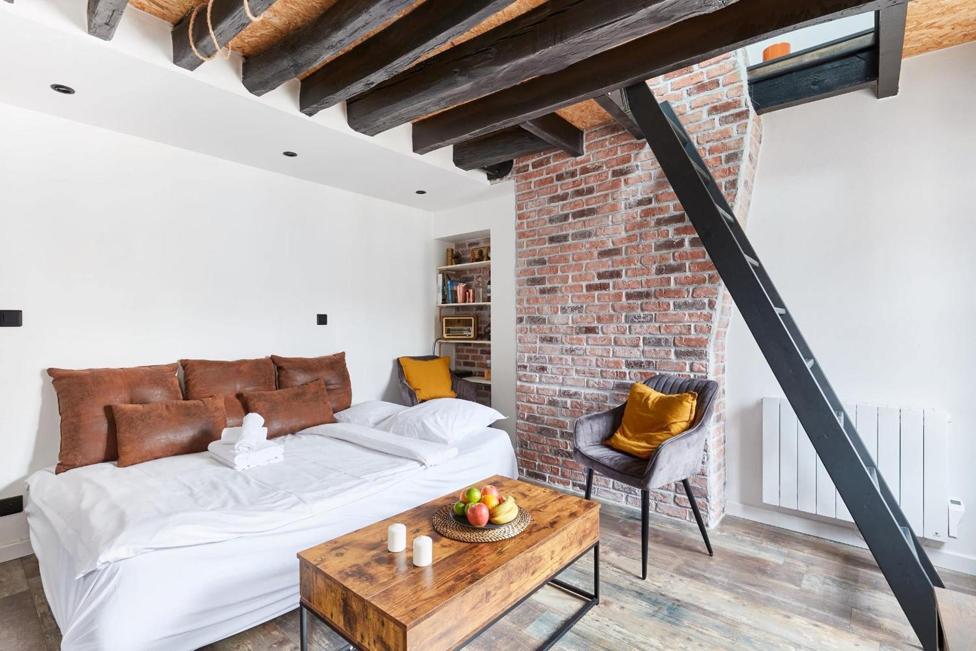 Central 1Br Room Space Paris Exterior photo